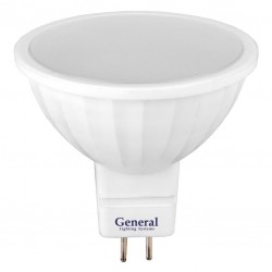 Лампа светодиодная General Стандарт GLDEN-MR16-10-230-GU5.3-6500, 686400, GU-5.3, 6500 К